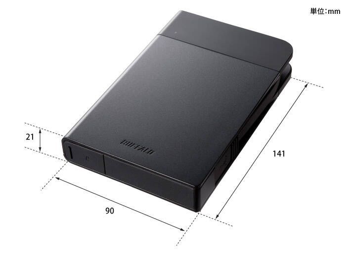 No. 3 - BUFFALOポータブルHDD HD-PZFU3-AシリーズHD-PZF1.0U3-BKA - 6
