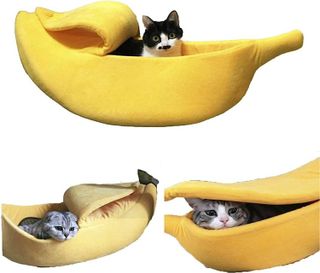 No. 3 - バナナ型猫ベッド - 3