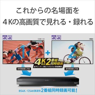 No. 4 - SONY4Kチューナー内蔵Ultra HD ブルーレイ/DVDレコーダーBDZ-FBW1100 - 3
