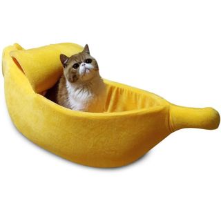 No. 3 - バナナ型猫ベッド - 6