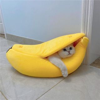 No. 3 - バナナ型猫ベッド - 5