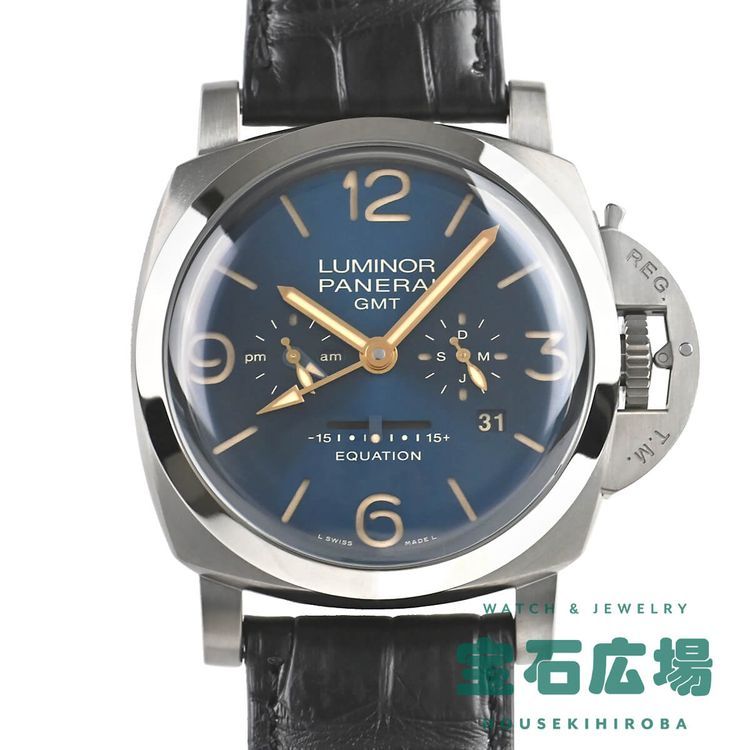 No. 6 - ルミノール1950 イクエーション オブ タイム 8デイズ GMT チタニオ - 5