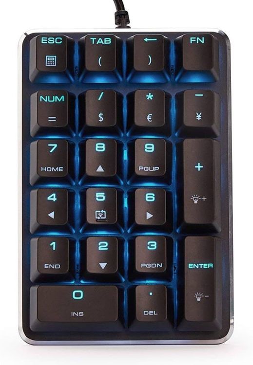 No. 1 - Magicforce メカニカル式テンキーパッド 赤軸 - 4