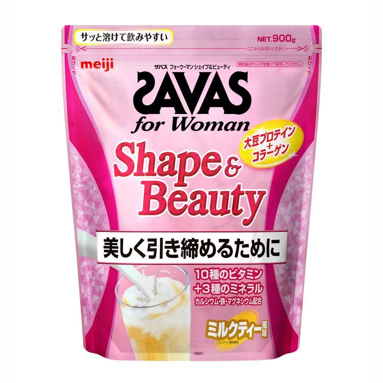 No. 6 - SAVASザバス for Woman シェイプ&ビューティ ミルクティー風味 - 1