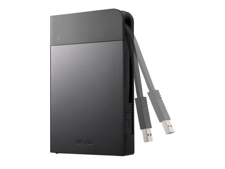 No. 3 - BUFFALOポータブルHDD HD-PZFU3-AシリーズHD-PZF1.0U3-BKA - 2
