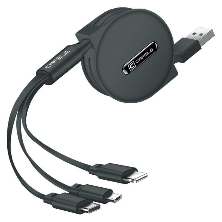 No. 2 - 巻き取り式ケーブル 高速データ転送CAFELE-1.2MBD - 1