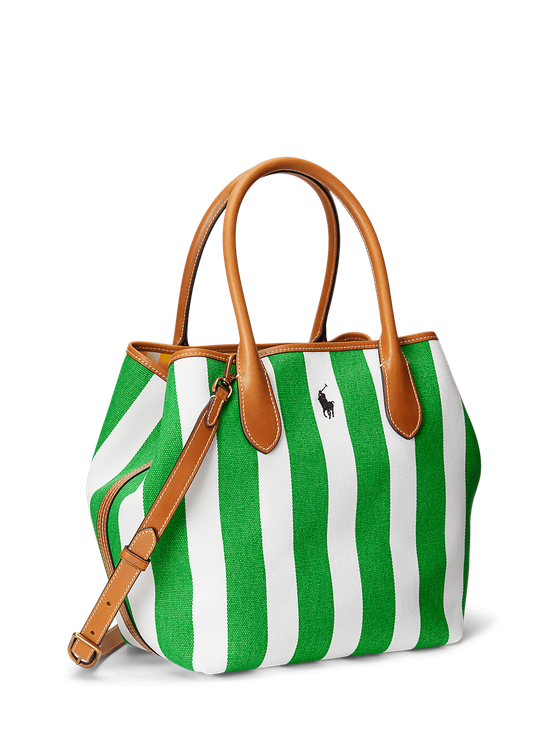 No. 10 - POLOストライプド キャンバス ミディアム Bellport トートWAPOBAG0G620317300 - 2
